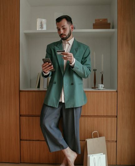 Покупка кольца с помощью банковской карты